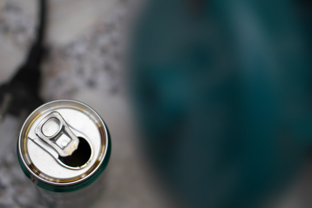 Cans made of artificial legsの写真素材