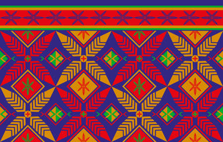 geometric pattern seamless background Suitable for printing on fabrics, textures, textiles, wallpaper, exteriors, interiors, paper, patchworkのイラスト素材