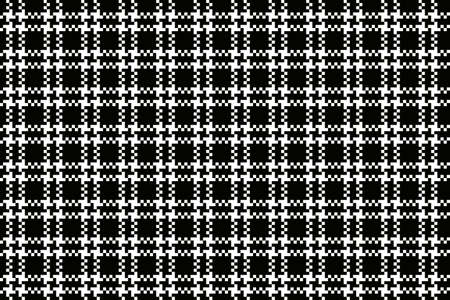 Seamless Vector Background Pattern Black and white geometric pattern for shirts or other fashionable...