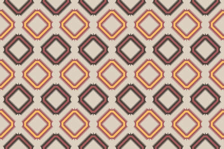 Geometric ethnic oriental pastel seamless pattern thai traditional Design for background,carpet,wallpaper,clothing,wrapping,Batik,fabric,Vector illustration embroidery styleのイラスト素材