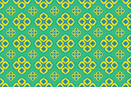 Traditional ethnic geometric patterns design for background, carpet, wallpaper, clothing, wrap, batik, fabric, sarong, embroidery style vector illustrationのイラスト素材