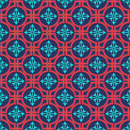 Geometric patterns, no floating, can be connected in all directions, vector fileのイラスト素材