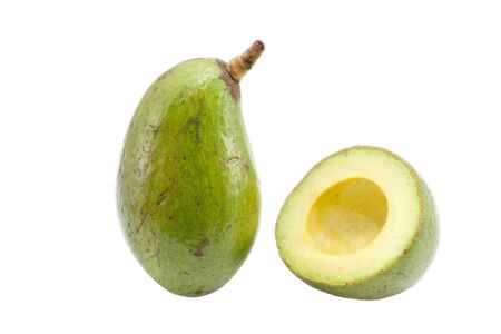 Avocado on whiteの写真素材