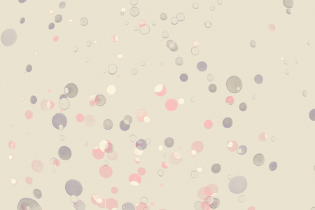 Abstract art of colored water droplets backgroundの写真素材