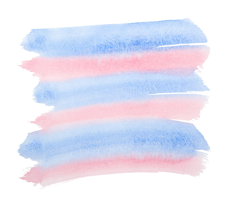 Abstract watercolor painting on white paper, Background, Textureの写真素材