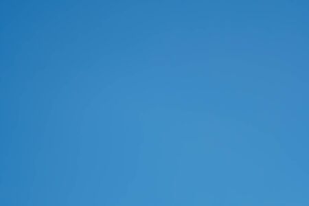 Clear blue sky background ,Space for textの写真素材