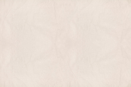 Recycled crumpled light brown paper texture or paper background for design with copy space for text or image. LARGE file.の写真素材