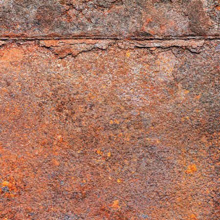 Rusty metal texture or rusty metal background. Grunge retro vintage of rusty metal plate. Abstract...
