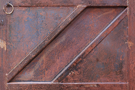 Rusty metal texture background for interior, exterior or industrial construction concept design.の写真素材