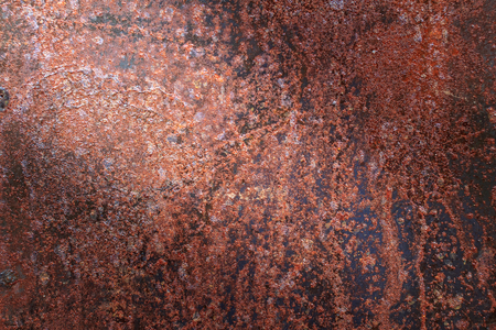 Rusty metal texture background for interior, exterior or industrial construction concept design.