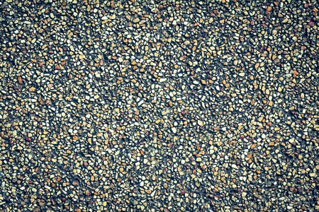 Sand stone pebbles texture background for interior, exterior or industrial construction concept design. Vintage style effect picture.の写真素材