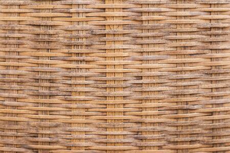 Bamboo weave, Traditional handcraft weave Thai style pattern for furniture material.