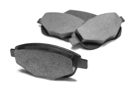 brake pads with shallow depth of fieldの写真素材