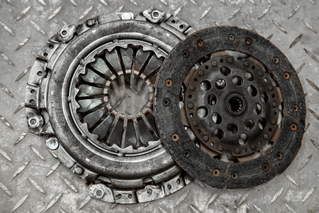elements of the old car clutch kitの写真素材