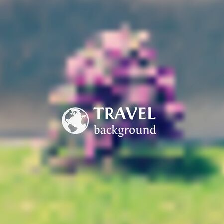 Abstract colorful background. Vector illustration.のイラスト素材