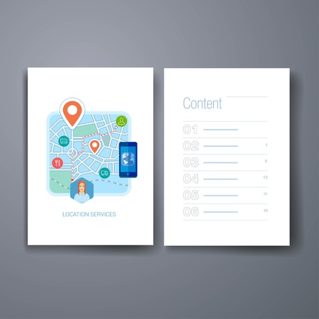 Set of Trendy Posters with hand drawn Background. Modern Hipster Style for Invitation, Business Contemporary Design. Hand Drawn Elements for Placards, Flyerのイラスト素材