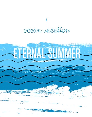 Grunge marker stains, lines, backgrounds and brushstrokesのイラスト素材