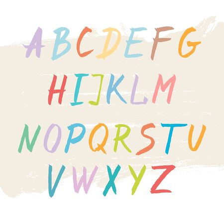 Grunge marker stains, lines, backgrounds and brushstrokesのイラスト素材