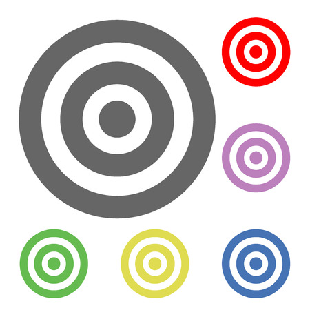 target iconのイラスト素材