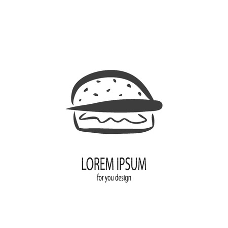 Hamburger icons  flat design Hamburger icon. vector illustrationのイラスト素材