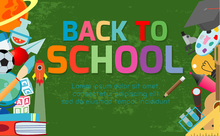 back to school banner background welcome back to school welcome back to school template
