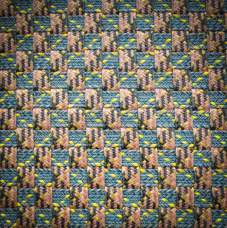 Close up pattern of rattan background.の写真素材