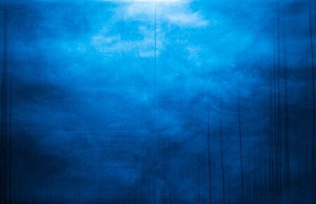 The blue color background and lightの写真素材