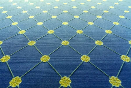 close up flower shape fabric background and textureの写真素材