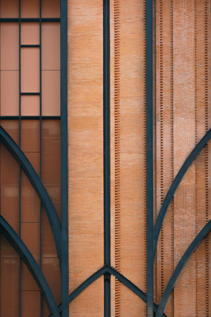 modern architecture industrial decoration style exterior with metal steel ,concrete material...