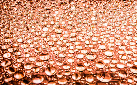 Water drop on glass background の写真素材
