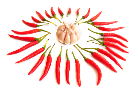 Red chiliの写真素材