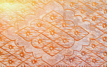 Wood carving textureの写真素材