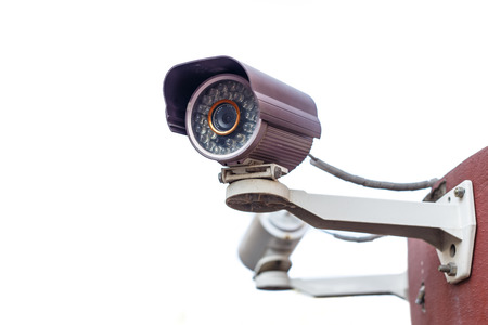 CCTV security cameraの写真素材
