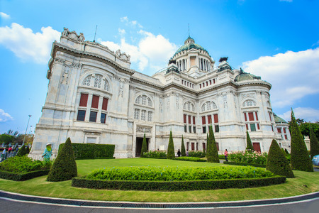 Dusit Palace in Bangkok, Thailand King palaceのeditorial素材