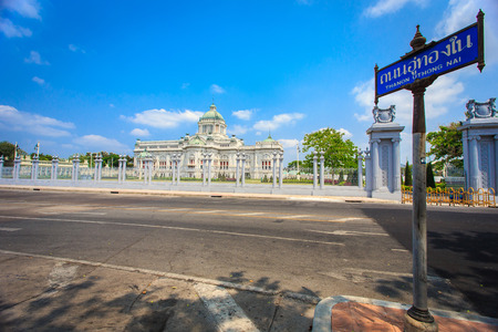 Dusit Palace in Bangkok, Thailand King palaceのeditorial素材