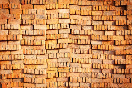 Red brick patternの写真素材