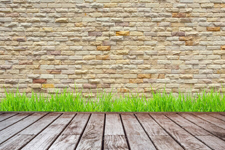 Stone wall textureの写真素材