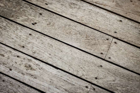 Timber decking texture for backgroundの写真素材