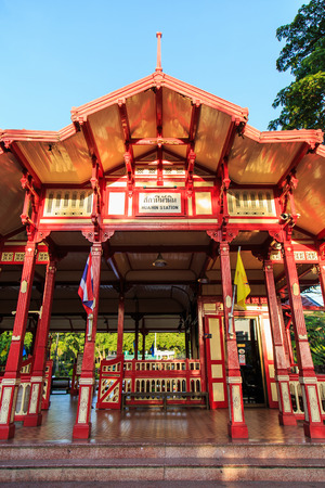 hua hin railway stationのeditorial素材