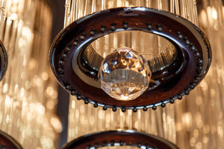Modern ceiling lightingの写真素材