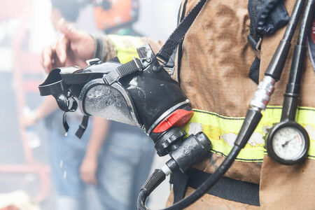 firefighterの写真素材