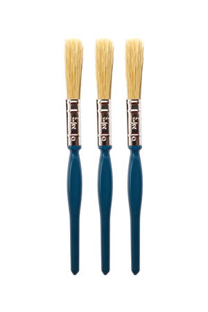 Paint brush isolated on a white backgroundの写真素材