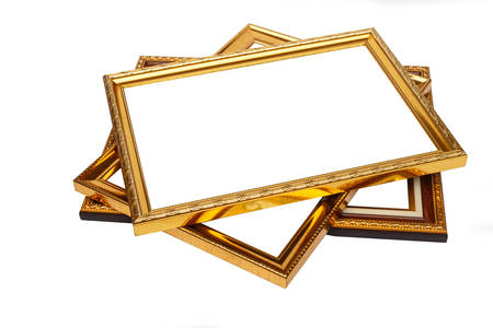 Photo frame isolated on white background