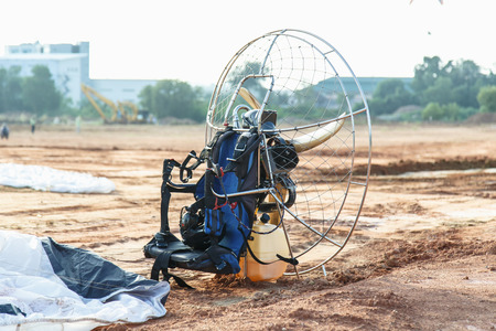 Paramotorの写真素材