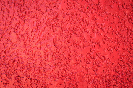 Red Cement wall tecture backgroundの写真素材