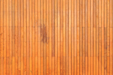 Wooden flooring beside the poolの写真素材