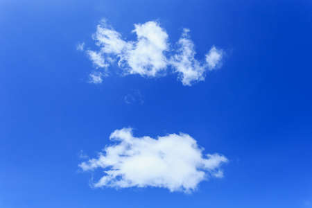 blue sky with cloudの写真素材