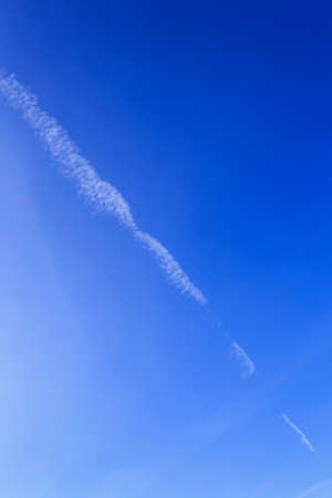 blue sky with cloudの写真素材