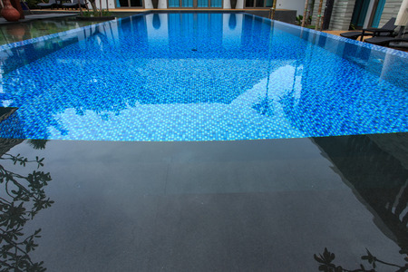Swimming pool in luxury villa