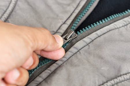 Close up zip